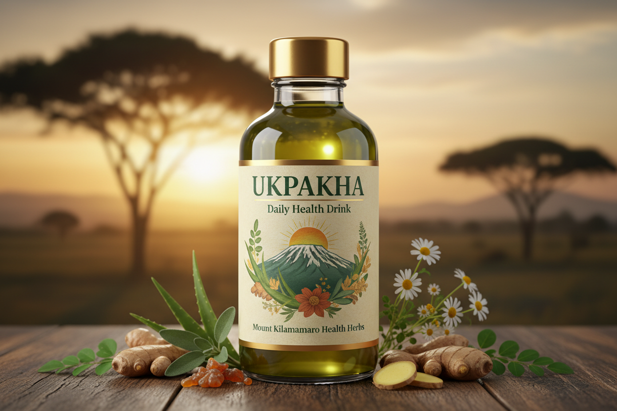 UKPAKHA Daily Health Drink with Mount Kilimanjaro Herbs